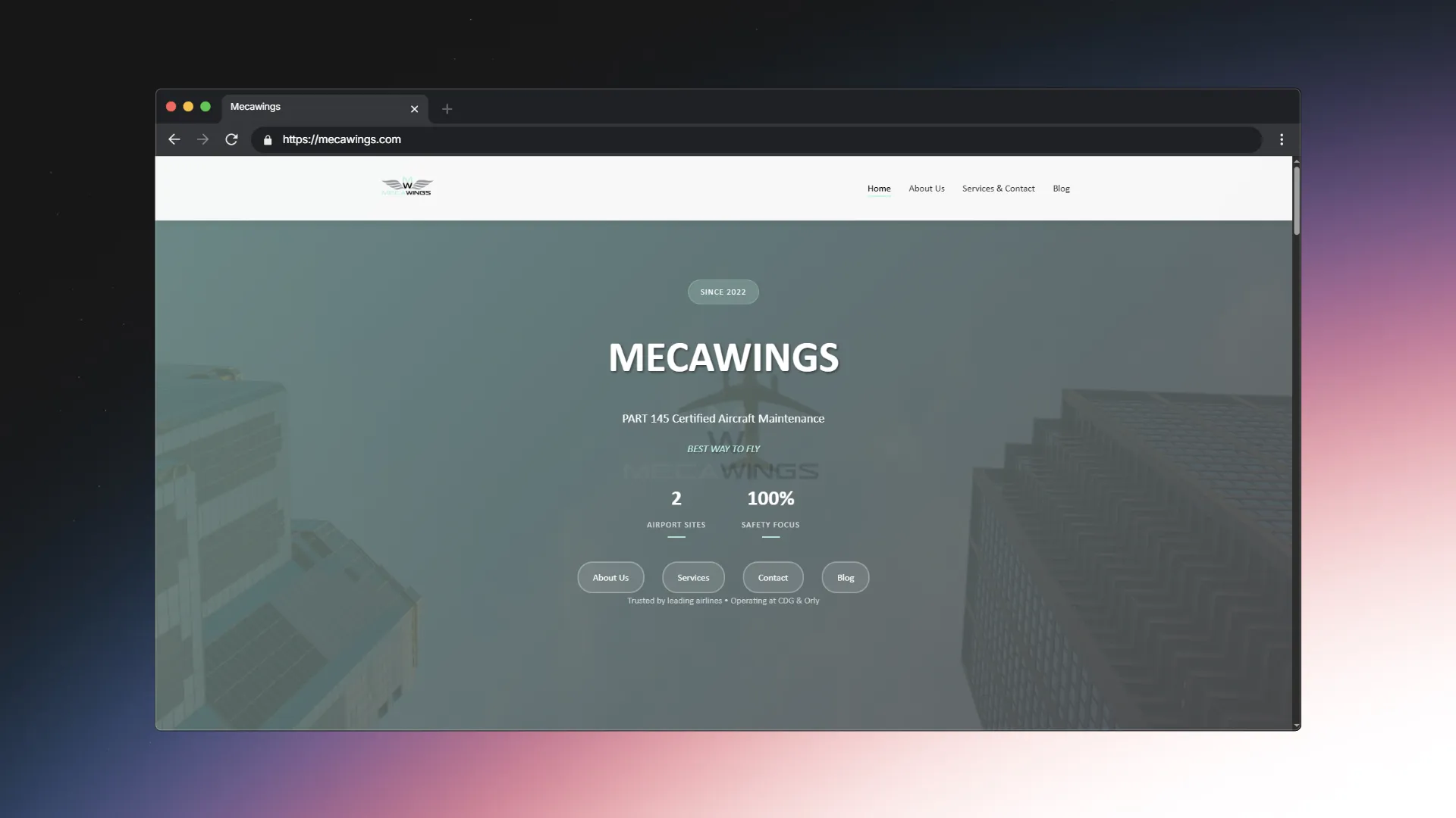 Mecawings - PART 145 Certified Aircraft Maintenance